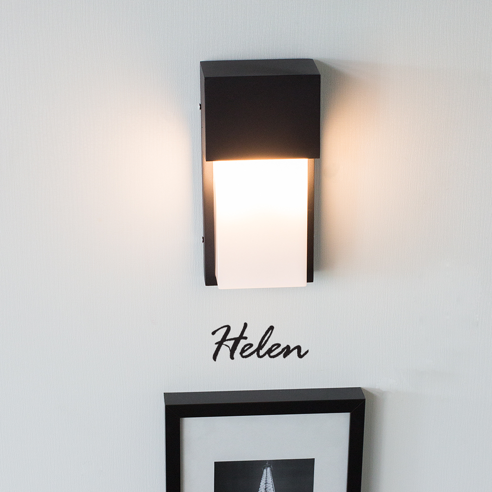 헬렌 외부벽등[LED전구포함]세련된 디자인에 실용성까지 갖춘 벽등!