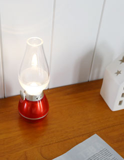 포커스 LED 스탠드 Blow Lamp 0.4W후~불면 불이 켜져요