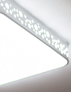 LED 라리앙 산소버블 방등 50W(사각형)조명이 깜빡거리는 플리커현상 완전 제거!